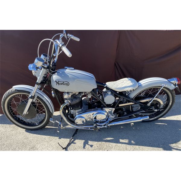 1970 CUSTOM NORTON MOTORCYCLE, SPEEDO REPLACED-ESTIMATE 250 MILES