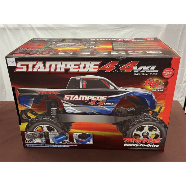 TRAXXAS R/C STAMPEDE 4x4 - NEW