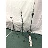 Image 1 : LOT OF 3 - MUSIC STAND - 1920's HAMILTON STAND, ROCKER HI HAT, ETC