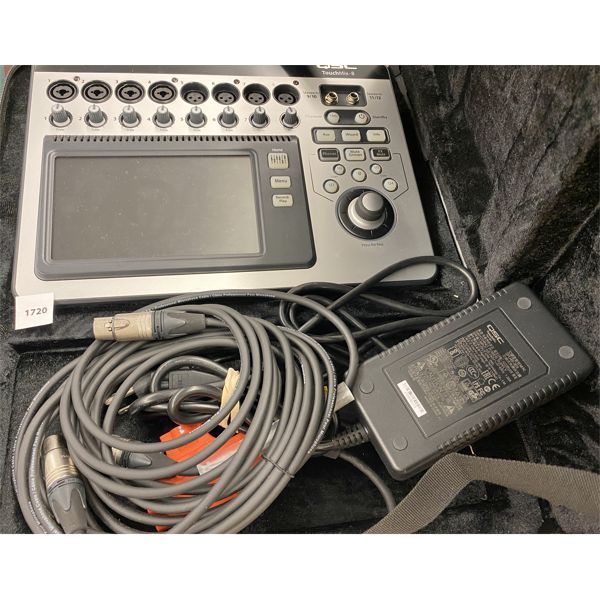 QSC TOUCHMIX-8 COPACT DIGITAL MIXER - AS NEW