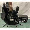 Image 2 : LOT OF 4 - ROBSON ELECTRIC GUITAR & FIRST ACT AMP & SOFT CASE & STAND
