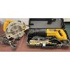 Image 1 : LOT OF 2 - DEWALT 7 1/4 INCH CIR SAW & RECIP SAW