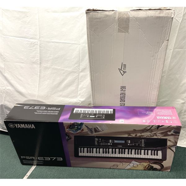 YAMAHA PSR-E373 MODEL 61 KEY DIGITAL KEYBOARD W/ STAND - NEW
