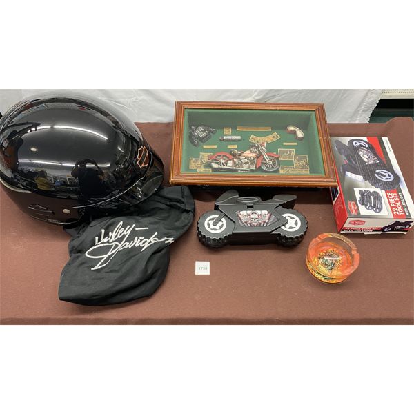 JOB LOT - HD S1V HELMET & COLLECTIBLES 