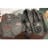 Image 1 : LEATHER HARLEY-DAVIDSON CHAPS, TWO PAIRS GLOVES AND PATCHED VEST - SEE ALL PICS