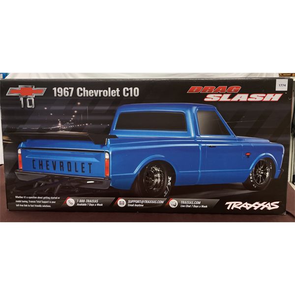 TRAXXAS RC 1967 CHEVROLET C10 DRAG SLASH TRUCK - NEW