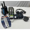 Image 1 : JOB LOT - ALTEC LANSING SPEAKER, SONY HEADPHONES, HEADLAMP, 2ND GEN ECHO DOT, ETC.