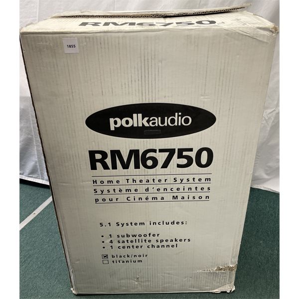 POLK AUDIO 5.1 SURROUND SOUND SPEAKER SYSTEM 
