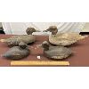 Image 1 : LOT OF 4 - VINTAGE WOODEN DUCK DECOYS