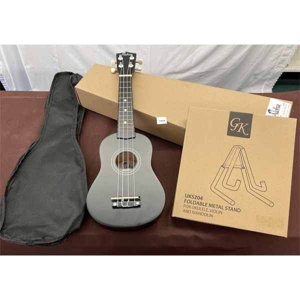UKULELE W/ BAG AND STAND - NEW