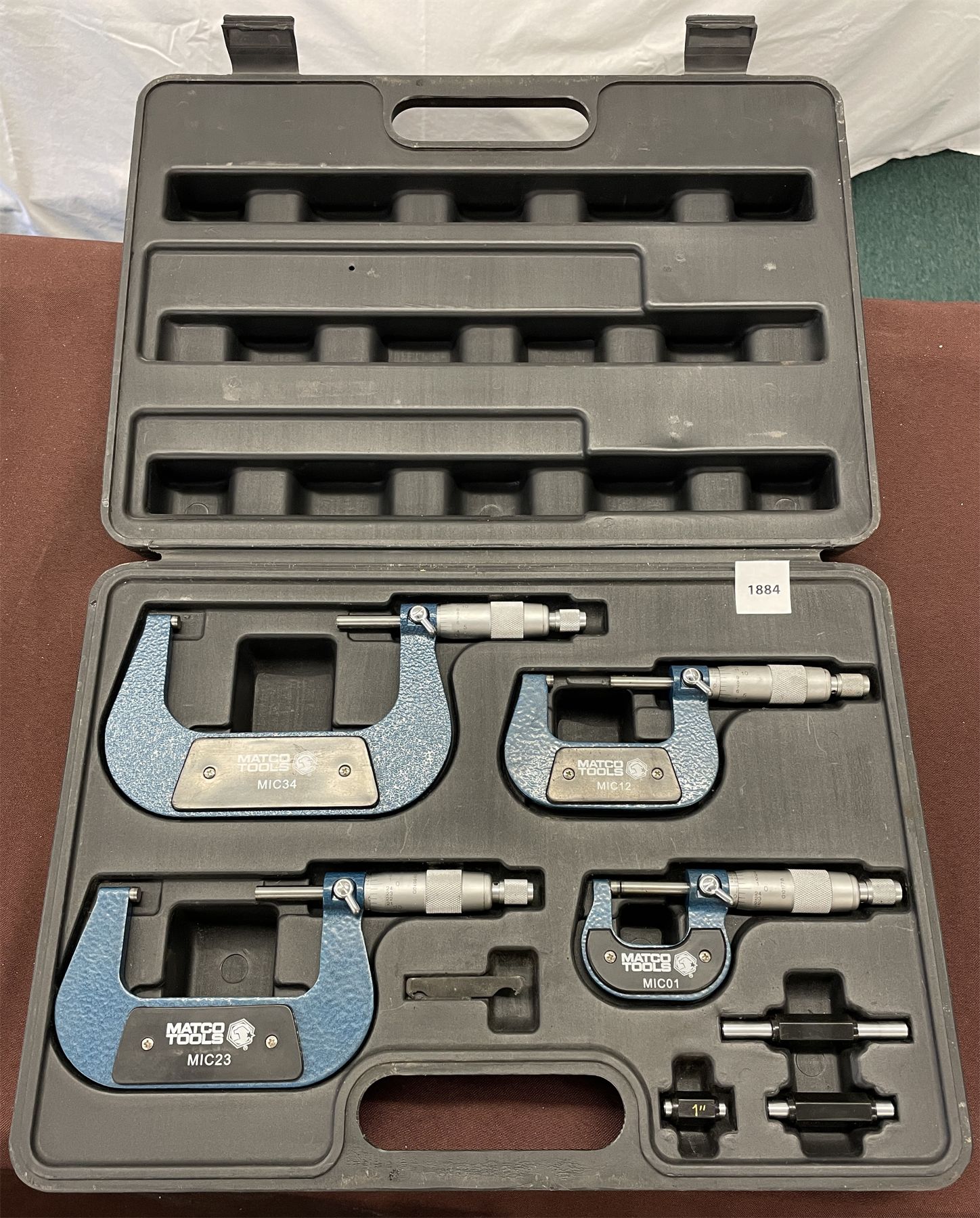 Matco File Set LOT OF 3 - MATCO MICROMETER SET, SOCKET AND TOOL SETS - SEE ALL PICS ...