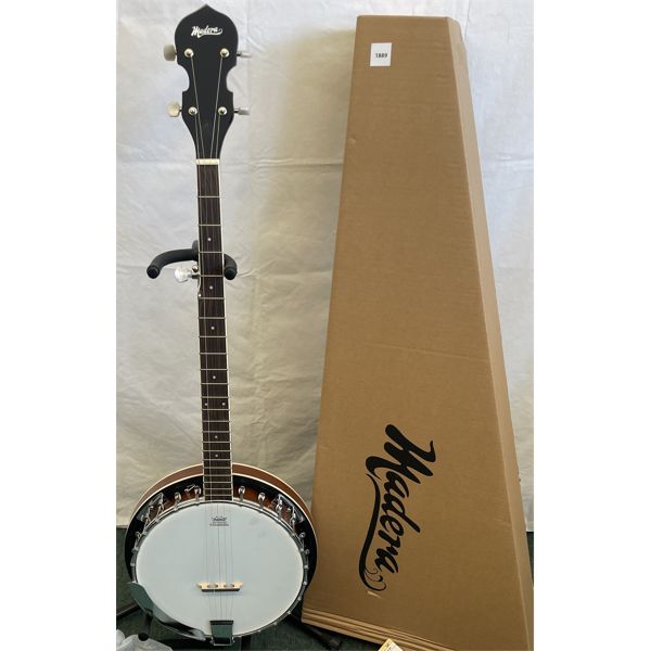 MADERA 5 STRING BANJO - NEW W/ BOX