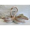 Image 3 : CERAMIC SWANS - CAPODIMONTE ITALY - 13 X 18 INCHES