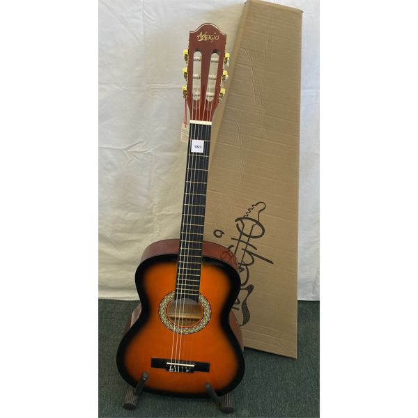 ADAGIO 36 INCH ACUSTIC GUITAR W/ STRAP  - NEW