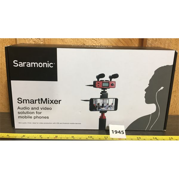 SARAMONIC SMART MIXER AUDIO AND VIDEO SOLUTION FOR MOBILE PHONES 