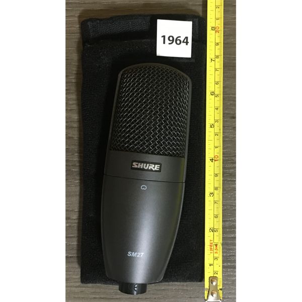 SHURE SM 27 MICROPHONE