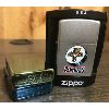 Image 2 : LOT OF 3 - ZIPPO LIGHTERS - GREEN ARMOR CHAMELEON, BLUE SKULL AND FLORIDA PANTHERS