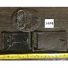 Image 2 : LOT OF 3 - BELT BUCKLES - ARCTIC CAT, CARPENTER, AND WELL's FARGO AND CO.
