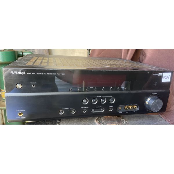 YAMAHA NATURAL SOUND AV RECIEVER