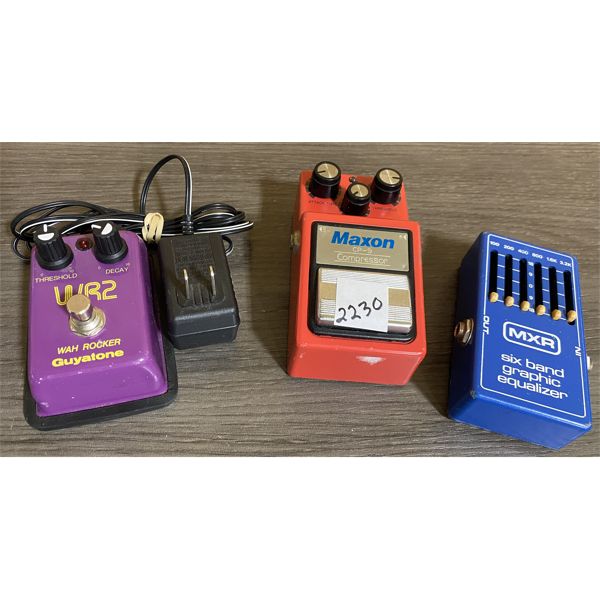 LOT OF 3 - GUITAR PEDAL ACCESSORIES