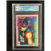 Image 1 : 1991 MARVEL UNIVERSE NO.94 SILVER SURFER vs. GALACTUS (GCG 8.5)