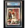 Image 1 : 2021 TOPPS HOLIDAY NO. HW27 MIKE TROUT (GCG 9.5)