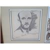 Image 2 : Framed Autographed Sketch and Photo of William Beebe, Inventor of the Bathysphere, sketch by M. W. B