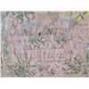 Image 8 : Framed Antique Needlework w/ Embroidered Message Signed by A.R. Jones, Portuguese,  24"x25"