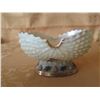 Image 2 : Qty 2 Northwood Shell Novelty Dish on Decorative Base 4.5"L x 3"H