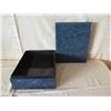 Image 2 : Carved Wooden Box w/ Lid & Tag 16"x12"x6.5"H
