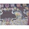 Image 8 : Wooden Tray w/ Handles & Peacock Design 13"x12"