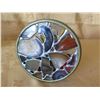 Image 3 : Pyro-Star Vintage Table Gas Lighter & Stained Glass Kaleidoscope 13"L