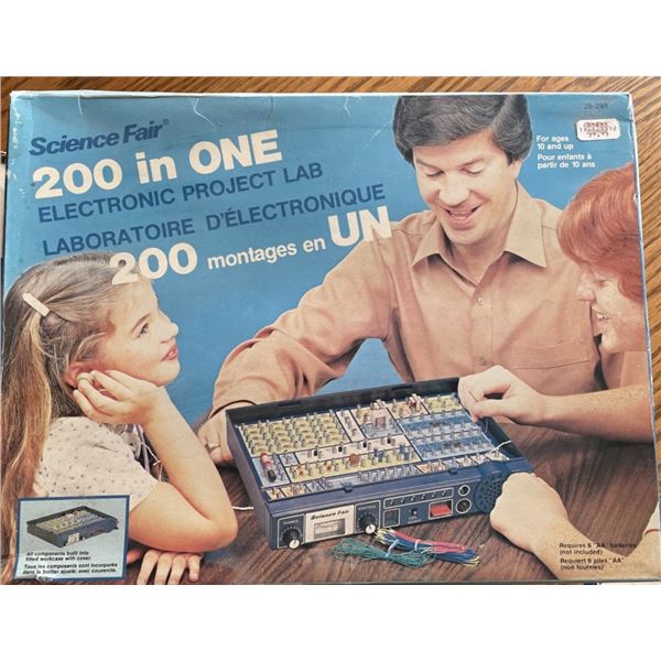 Vintage 200 in 1 Electronic Project Kit