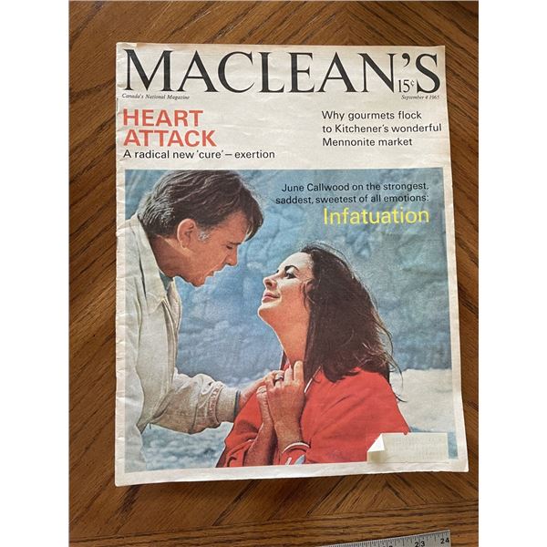 MacLeans Magazine 1965