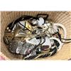 Image 1 : Collection of Jewelry in Basket