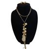 Image 2 : Matching Necklace and Earrings , Opera Length with Tassle