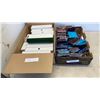 Image 1 : LOT OF NEW KEYCHAINS, NECKLACES, BRACELETS WITH VELEVET BAGS AND JEWELRY CASES