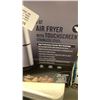 Image 2 : BELLA PRO SERIES 8QT AIR FRYER WITH TOUCHSCREEN STAINLESS STEEL - TESTED WORKING, RETAIL $239