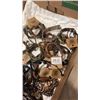 Image 2 : TRAY OF LEATHER JEWELRY