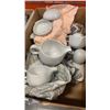 Image 2 : HORNSEA ENGLAND OVEN TO TABLEWARE DISH SET - INCLUDES PLATES, BOWLS, CUPS, SAUCERS, TEAPOT, CREAM AN