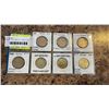 Image 1 : 7 CANADIAN OLYMPIC $1 COINS "LUCKY LOONIES" - 2004, 2006, 2008, 2010, 2012, 2014, 2016