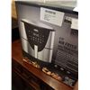 Image 2 : BELLA PRO SERIES 8QT AIR FRYER WITH TOUCHSCREEN STAINLESS STEEL - TESTED WORKING, RETAIL $239