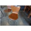 Image 2 : 2 WEST ELM BENTWOOD CHAIRS
