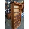 Image 2 : 6 FOOT TALL WOOD BOOKSHELF