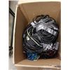 Image 2 : BOX OF ETHERNET CABLES, ETHERNET SWITCHES