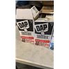 Image 2 : 4 CASES OF DAP SILICONE WINDOW AND DOOR AND KITCHEN AND BATH ADHESIVES