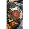 Image 2 : TOTE OF POWER TOOLS AS FOUND