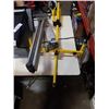 Image 2 : RIDGID TABLE SAW FENCE WITH KING CANADA BELT SANDER AND SHOP LIGHT STAND