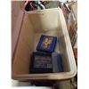 Image 2 : TOTE WITH MINI AIR COMPRESSOR, HARDWARE AND IGLOO COOLER