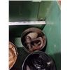 Image 8 : TOTE WITH MINI AIR COMPRESSOR, HARDWARE AND IGLOO COOLER